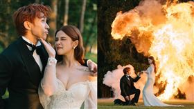 Tyson Yoshi和交往8年的女友完婚。（圖／翻攝自Tyson Yoshi IG）