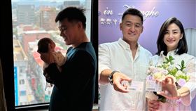 張天霖抱愛女拍下動人一刻。（圖／翻攝自臉書）