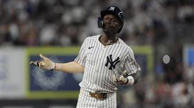 ▲齊森姆（Jazz Chisholm Jr.）10日敲雙響砲。（圖／美聯社／達志影像）