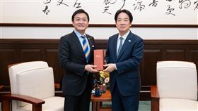 ▲日本眾議院議員玉木雄一郎今年2月曾訪台並與總統賴清德會面。（圖／總統府提供） 