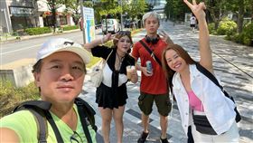 林沐希 Ariel曾與孫安佐一家同遊日本（圖／翻攝自臉書）