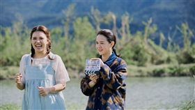 謝依霖帶著曾寶儀回玉里。（圖／三立提供）