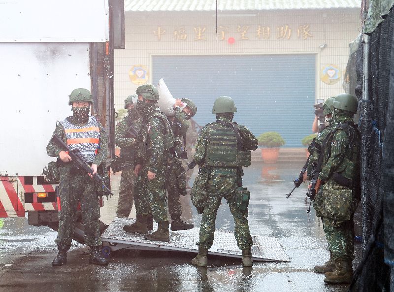 軍官淪共諜判11年最高院定讞，刺探機密部分發回更審。圖為漢光演習資料照