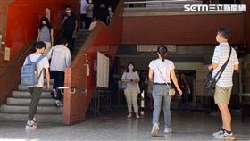 分科測驗－師大考場（記者林柏廷攝影）