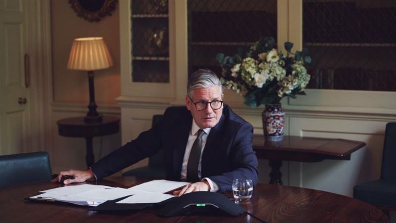 英國首相施凱爾計畫針對優秀人才實施簽證免錢措施。（圖／翻攝自施凱爾官方X平台）
