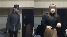 紅姐黑人小哥。（圖／翻攝自微博）