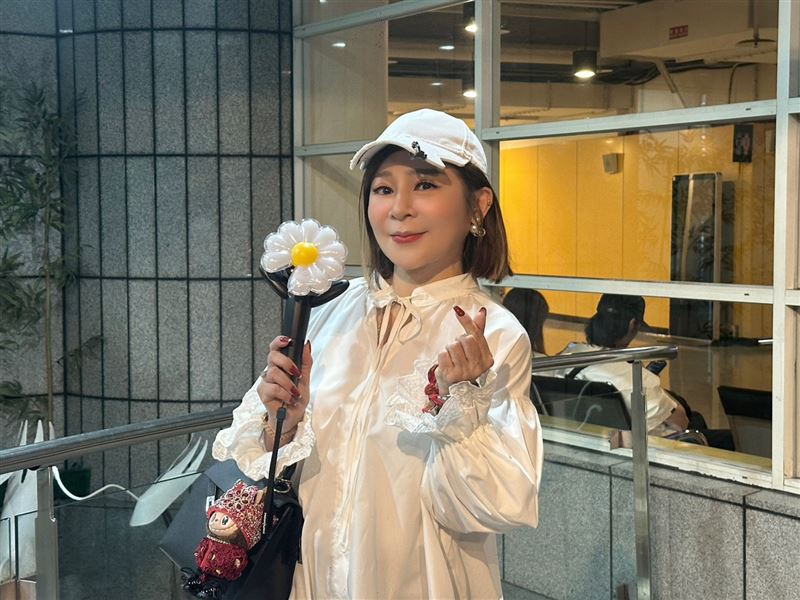 王彩樺也來追GD。（圖／記者林汝珊攝影）