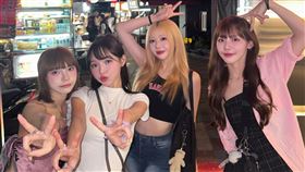 ▲林襄曬出與權喜原、小映、李芷霖的合照。（圖／翻攝自Thread @95_mizuki）