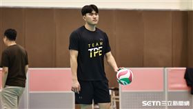 ▲2026世大運媒體日，排球代表隊選手張育陞。（圖／記者劉彥池攝影）