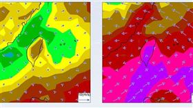 還有颱風！氣象署揭關鍵時間點　這天起雨彈開炸「全台紅到紫爆」。（圖／翻攝自「報氣候 - 中央氣象署」臉書）
