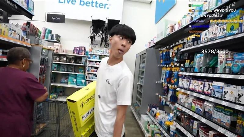 最強高中生直播偷竊　美式賣場不忍出手了