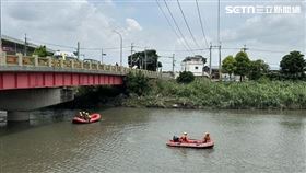 落水,墜橋,彰化,失蹤,搜救,仁鼎橋（圖／翻攝畫面）