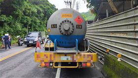 車禍事故現場。（圖／翻攝畫面）