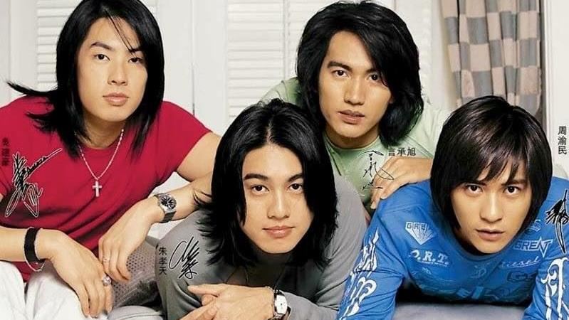 男團「F4」由言承旭、周渝民、吳建豪和朱孝天組成。(圖/翻攝自F4 Taiwan臉書)