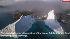 鐵達尼恐懼感！冰山就在家門前照片引震撼（圖／翻攝YT SWNS)