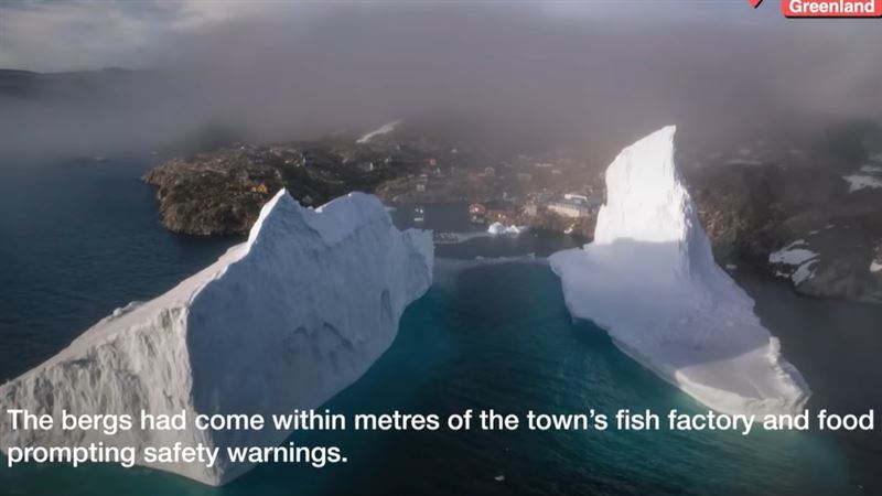 鐵達尼恐懼感！冰山就在家門前照片引震撼