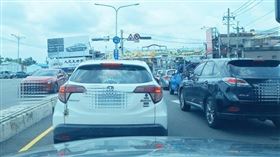 路口,左轉,10秒,彰化,花壇,台74,中山路,塞車（圖／翻攝自臉書彰化人大小事）