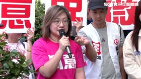 ▲除薇害陸戰小蜜蜂活動，立委吳沛憶、立委陳培瑜參戰。（圖／翻攝畫面）