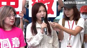 ▲除薇害陸戰小蜜蜂活動，立委吳沛憶、立委陳培瑜參戰。（圖／翻攝畫面）
