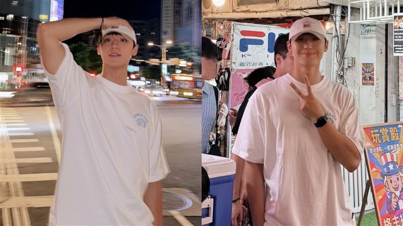 李到晛出沒台北街頭　0偽裝逛夜市全被拍