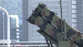  ▲國軍愛國者飛彈部隊進駐北市河濱公園。（圖／翻攝畫面）