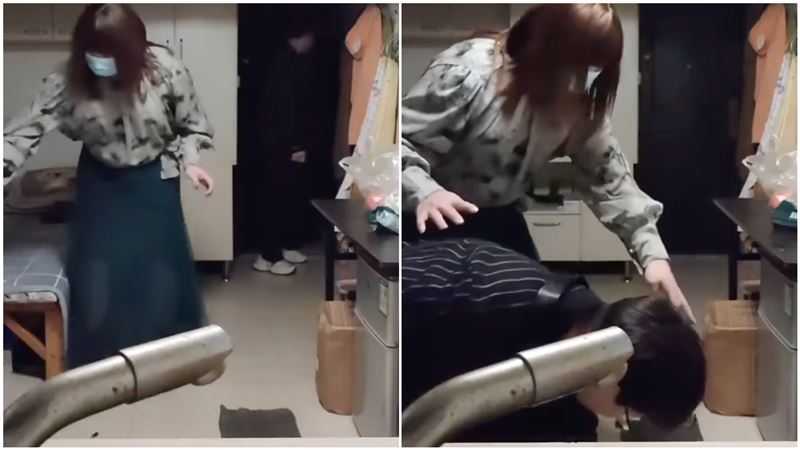 紅姐嬌喊：這什麼呀？男大生秒出手抓蟑螂