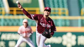 ▲樂天桃猿先發投手威能帝單場飆14次三振。（圖／樂天桃猿提供）