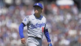 ▲山本由伸先發7局無失分，勝投被牛棚搞掉。（圖／美聯社／達志影像）
