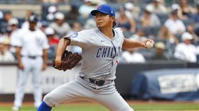 ▲今永昇太14日對上洋基7局挨2安、失1分。（圖／美聯社／達志影像）