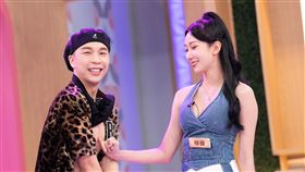 派翠克與檸檬同台（圖／東森提供）