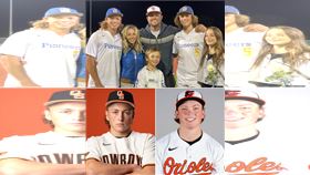 ▲洛磯用第4順位挑選名將麥特哈樂戴（Matt Holliday）之子伊森哈樂戴（Ethan Holliday）。（圖／翻攝自Sports Center X）