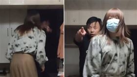 ▲紅姐誘騙千名男網友發生關係又偷拍，其中一名男子進房疑似發現異狀。（圖／翻攝Threads）