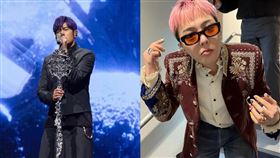 GD（右）傳出將合作周杰倫（左）推音樂作品。（圖／翻攝自IG）