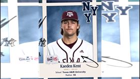 ▲洋基用第3輪挑名將之子凱登肯特（Kaeden Kent）。（圖／翻攝自洋基 X）