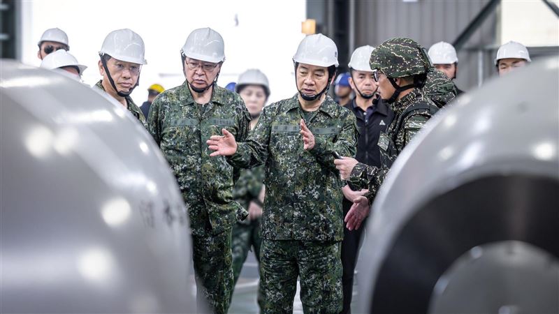 賴清德：讓世界看見台灣自我防衛決心