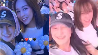 蔡依珊朝聖GD興奮到模糊　跳到髮亂超瘋狂