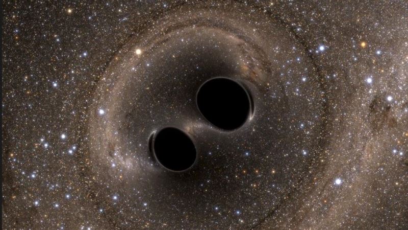 震撼！2顆超級黑洞對撞合體＝265顆太陽