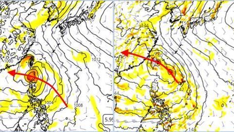 有新颱？各國預測路徑曝　專家：不可輕忽