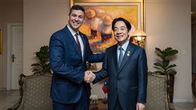 賴清德出席巴拉圭總統貝尼亞就職典禮（圖／總統府提供）