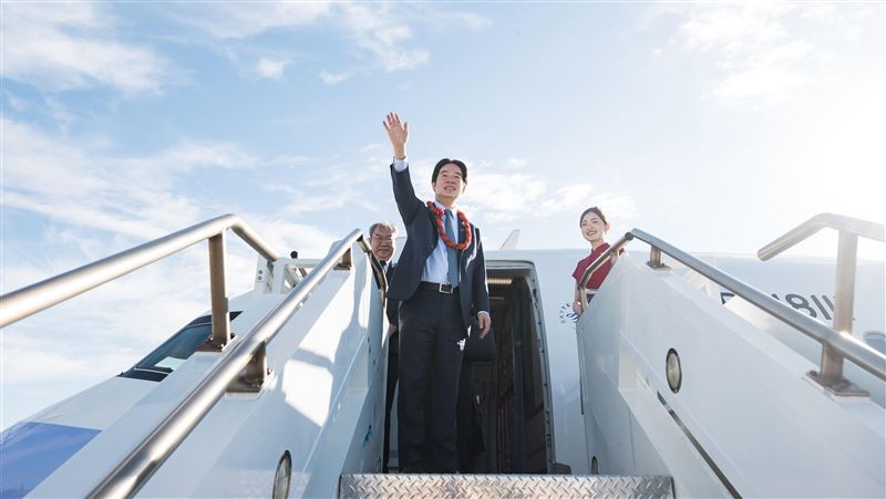 總統賴清德原訂出訪友邦過境美國,行程臨時取消。 (資料照)