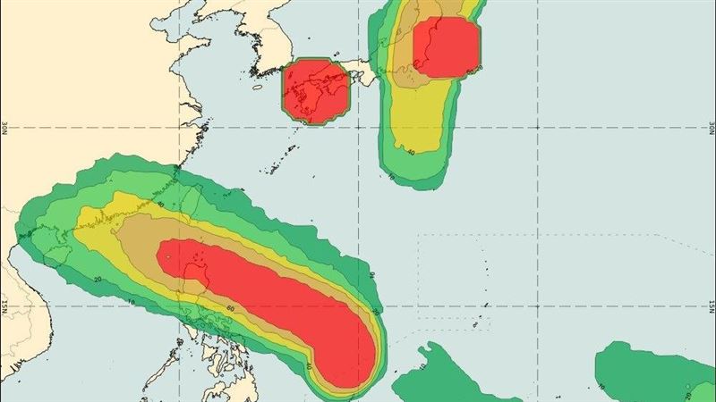 不只一個颱風？專家曝「季風槽很活躍」