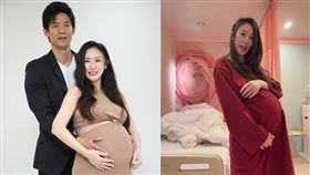 蔡允潔今天將生產。（圖／翻攝自臉書、記者鄭孟晃攝影）