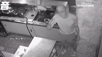 監視器拍下！男女闖店「吸毒」揮手打招呼