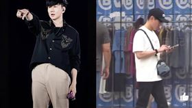 林俊傑現身北京街頭被拍到。（圖／翻攝自微博）