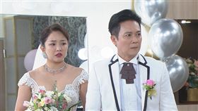 賴慧如婚禮大亂鬥，兒子身世曝光，驚覺阿公才是爸爸。（圖／民視提供）