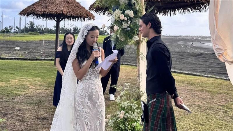 蔡岳勳20歲女兒出嫁！海邊婚禮現場照曝光