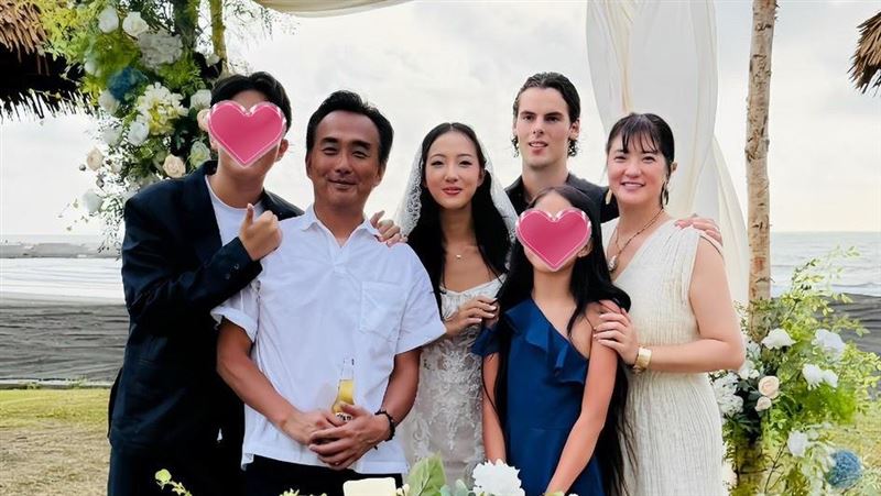 蔡岳勳為女兒辦浪漫婚禮！同框前妻于小惠