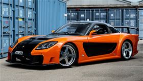 ▲玩命關頭：東京甩尾RX-7 FD拍攝車。（翻攝Bonhams網站）