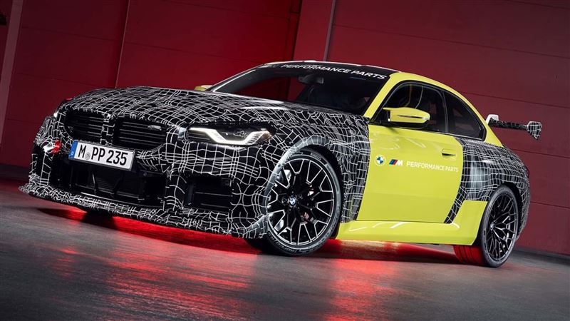 BMW M2賽車套件。(翻攝BMW IG)