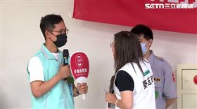 ▲麥玉珍自告奮勇參與演練，稱自己是聽不懂中英文的新住民選民。（圖／翻攝畫面）